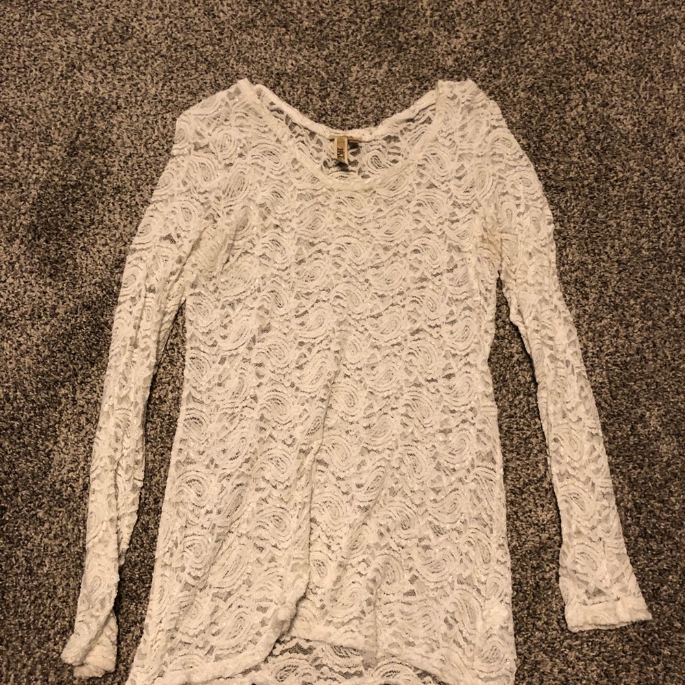 BKE lace shirt